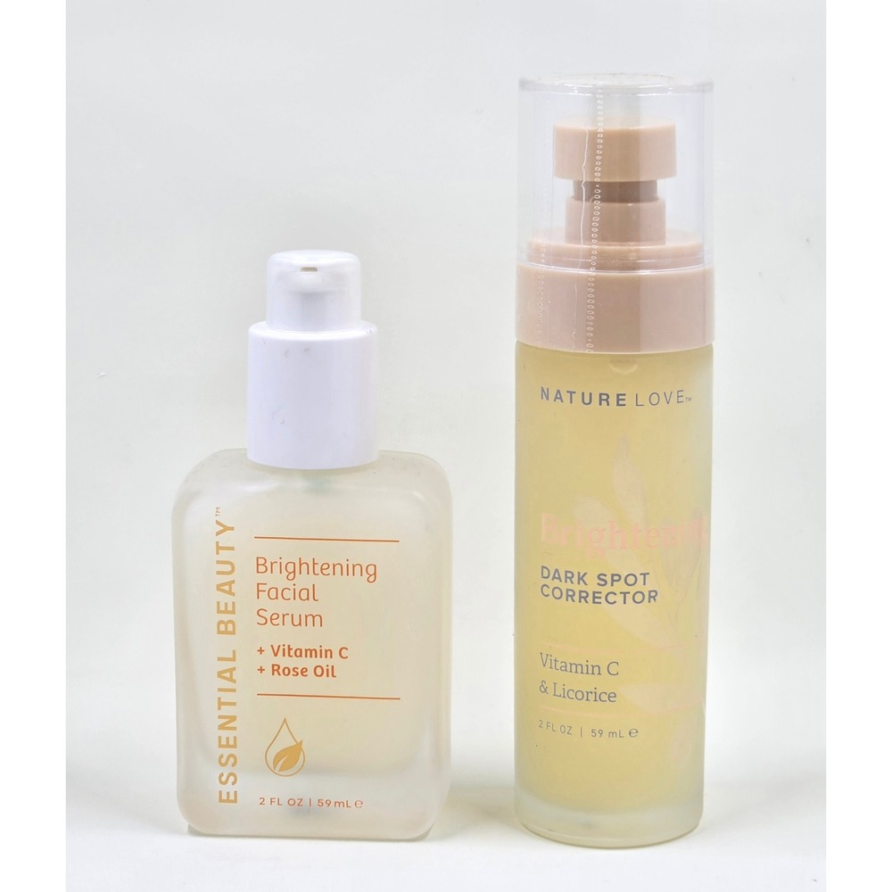 Essential Beauty & Nature Love Brightening Serum & Dark Spot Corrector Set 2oz